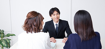 面談もオンラインで対応可能