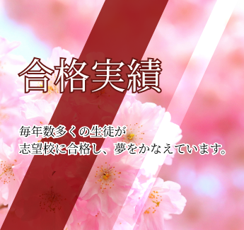 2024年度合格実績